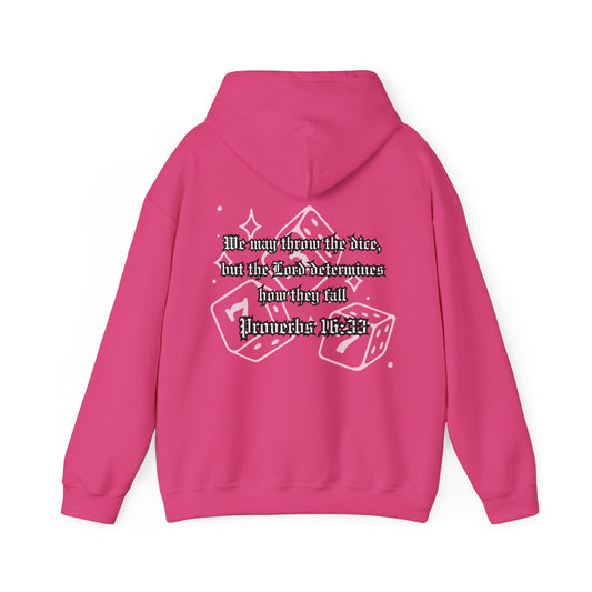 Proverbs 16:33 Inspired Hooded Sweatshirt