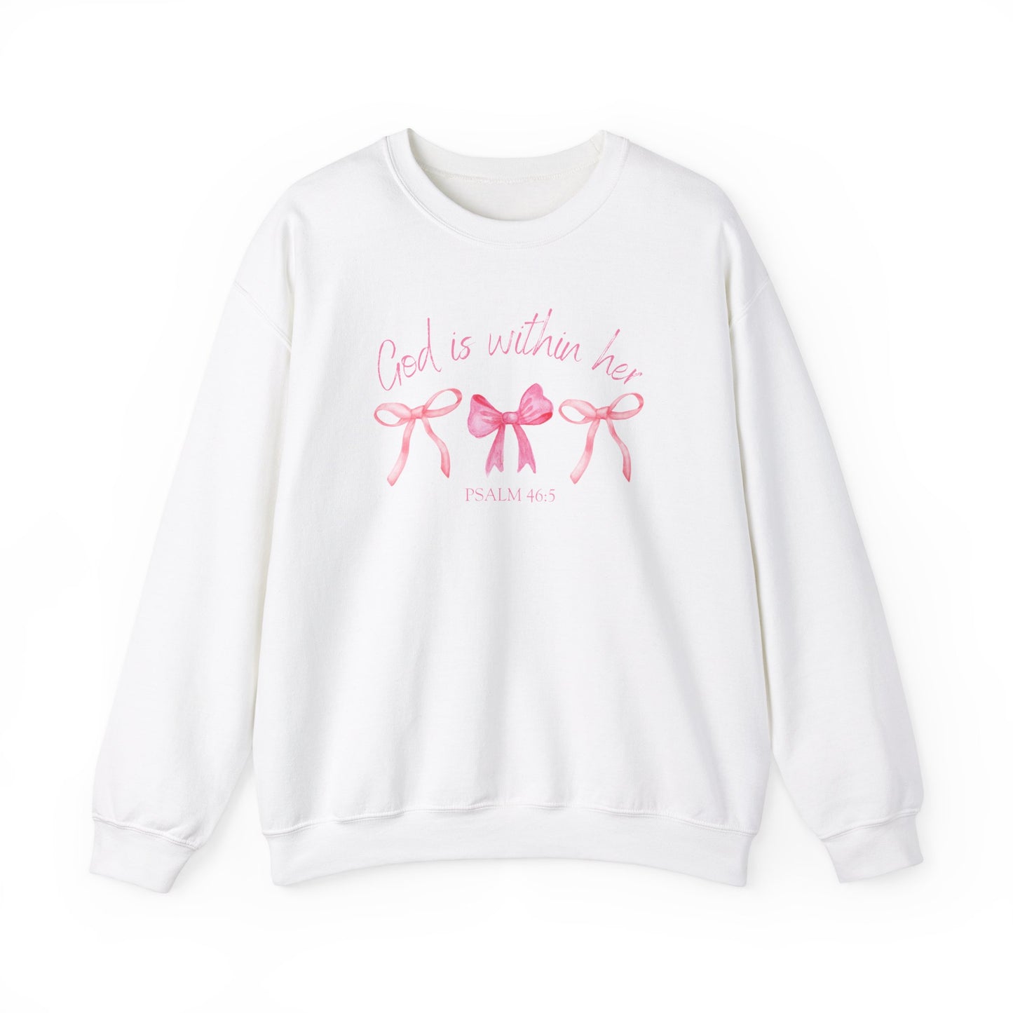 "God is within her" Crewneck Sweatshirt